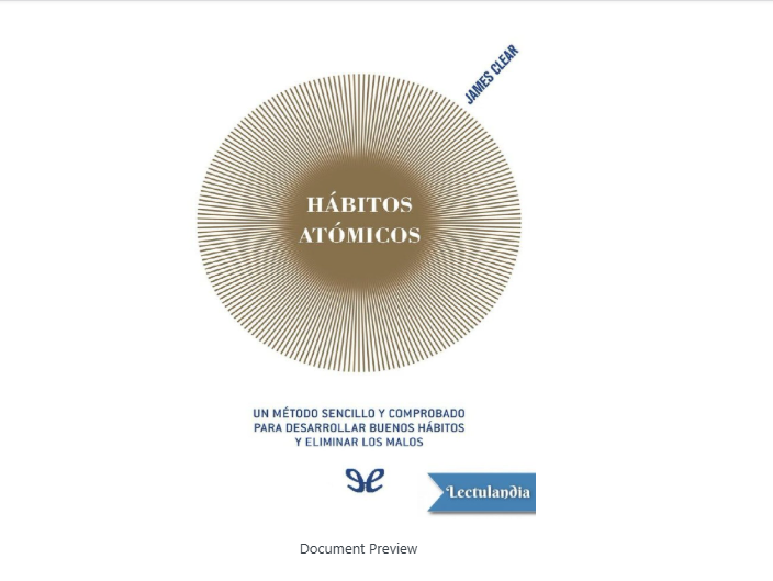 Hábitos Atómicos Descarga Gratis en PDF